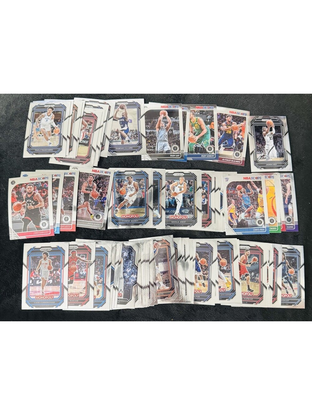 NBA Basketball Card Lot-monopoly/Prizm/Hoops Premium Stock